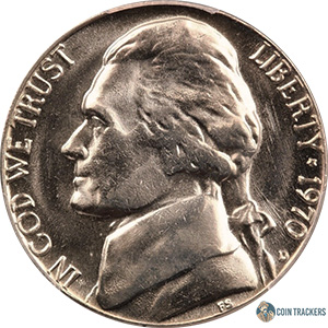 1970 D Jefferson Nickel
