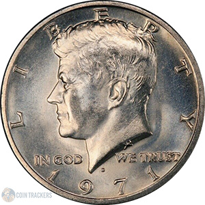 1971 P&D Kennedy Half Dollars in BU Condition 