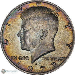 1972 D Kennedy Half Dollar