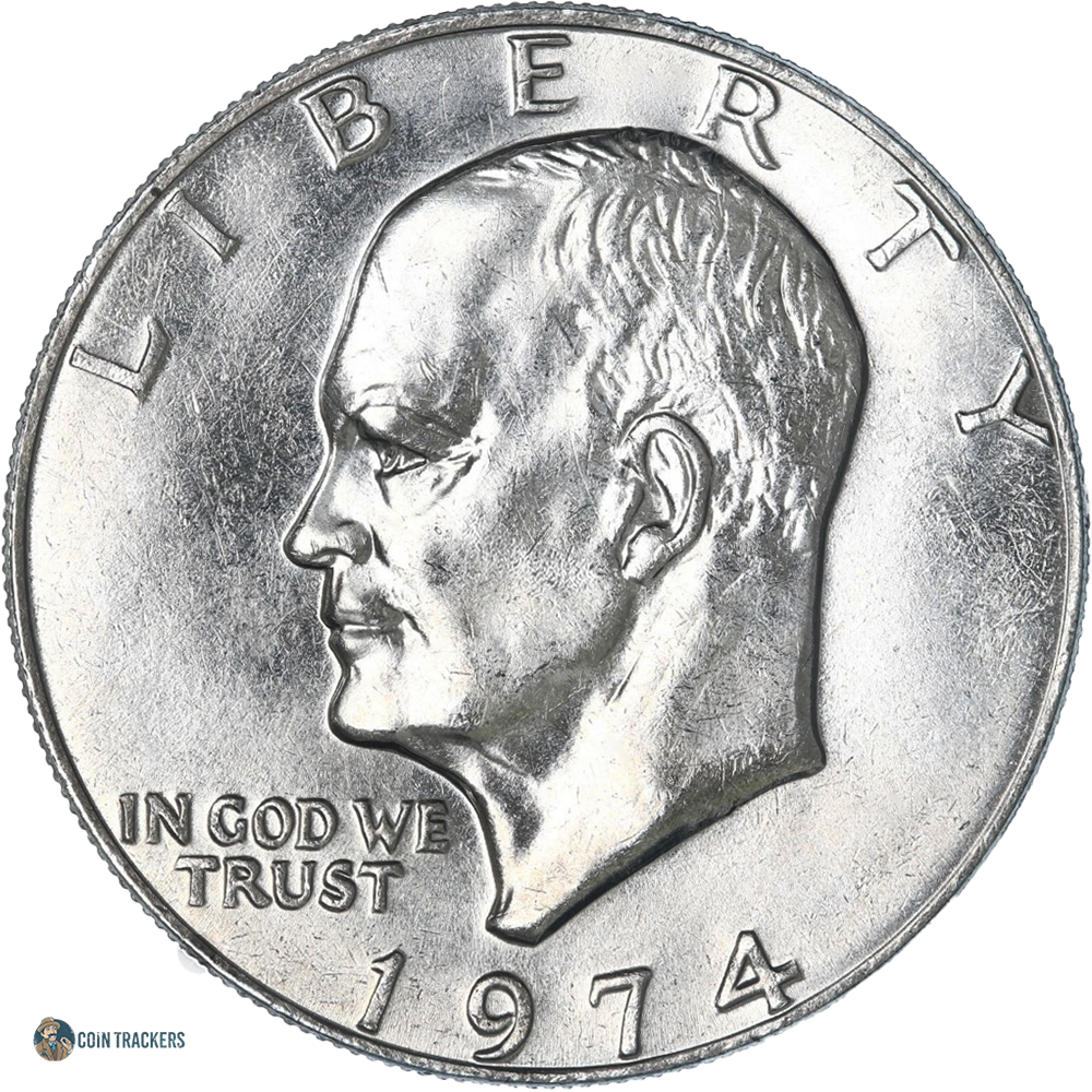 1974 P (No Mint Mark) Eisenhower Dollar