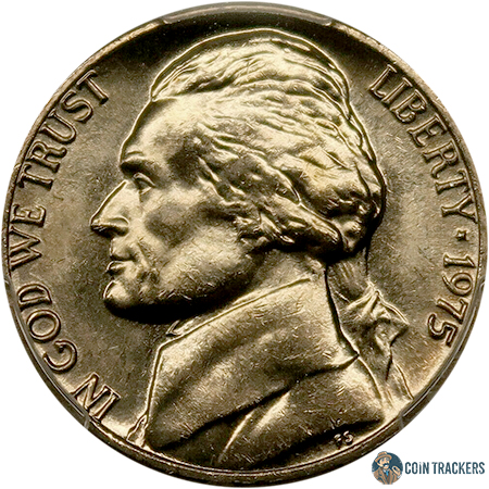 1975 P Jefferson Nickel
