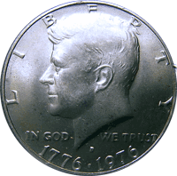 1976 D Kennedy Half Dollar
