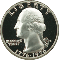1976 S Washington Quarter Proof
