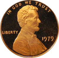 1979 D Lincoln Penny