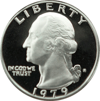 1979 S Washington Quarter Proof