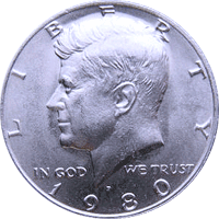1980 P Kennedy Half Dollar