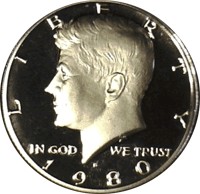 1980 S Kennedy Half Dollar Proof