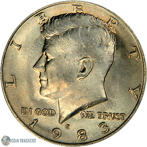 1983 P Kennedy Half Dollar