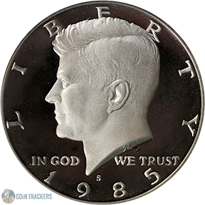 1985 S Kennedy Half Dollar Proof