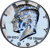 1992 P Kennedy Half Dollar
