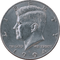 1994 D Kennedy Half Dollar