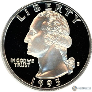 1995 S Regular Proof Quarter