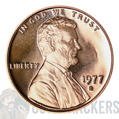 1977 S Lincoln Penny Proof