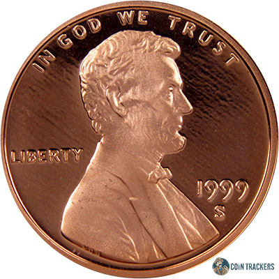 1999 S Lincoln Penny Proof