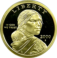 2000 S Sacagawea Dollar Proof