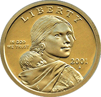2001 S Sacagawea Dollar Proof