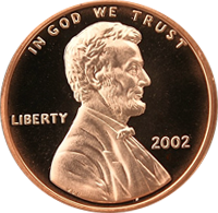 2002 D Lincoln Penny