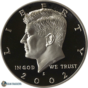 2002 S Kennedy Half Dollar Proof