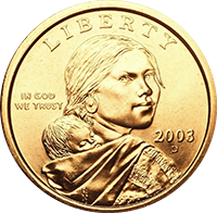 2003 D Sacagawea Dollar
