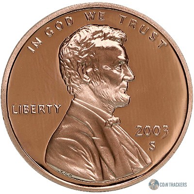 2003 S Lincoln Penny Proof