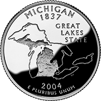 2004 D Michigan State Quarter