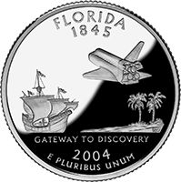 2004 S Florida State Quarter Proof