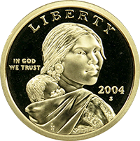 2004 S Sacagawea Dollar Proof
