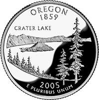 2005 P Oregon State Quarter