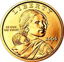 2006 P Sacagawea Dollar