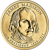2007 D James Madison Dollar