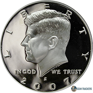 2007 S 90% Silver Proof Kennedy