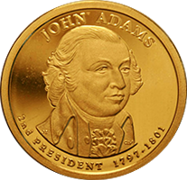 2007 P John Adams Dollar