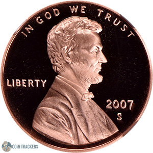 2007 S Lincoln Penny Proof
