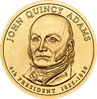 2008 D John Quincy Adams Dollar