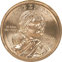 2008 D Sacagawea Dollar