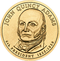 2008 P John Quincy Adams Dollar