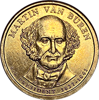 2008 P Martin Van Buren Dollar
