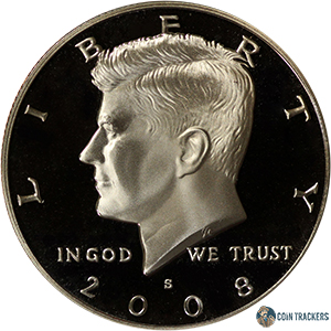 2008 Proof Kennedy Half Dollar