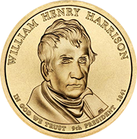 2009 D William Henry Harrison Dollar