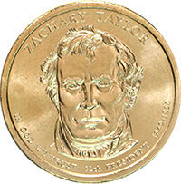 2009 P Zachary Taylor Dollar Value | CoinTrackers