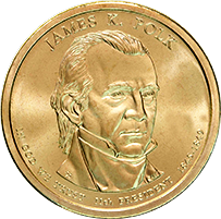 2009 P James K Polk Dollar