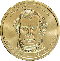 Zachary Taylor Dollar Value