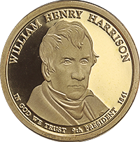 2009 S William Henry Harrison Dollar Proof