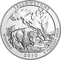 2010 D Yellowstone Quarter