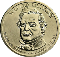 2010 P Millard Fillmore Dollar