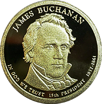 2010 S James Buchanan Dollar Proof