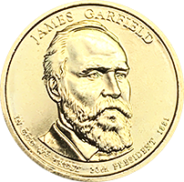2011 P James Garfield Dollar