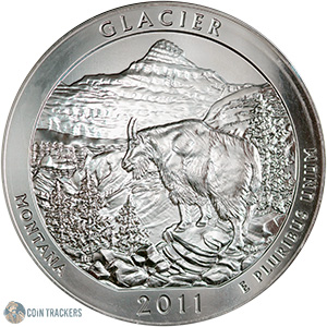2011 S Silver Proof Glacier NP
