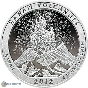 2012 Hawaii Volcanoes Quarter