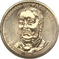 2013 D William Howard Taft Dollar